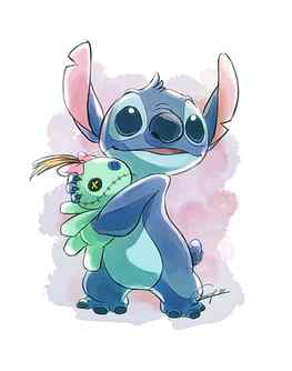 Stitch drawing, Cute disney drawings, Cute Kawaii Stitch HD phone wallpaper