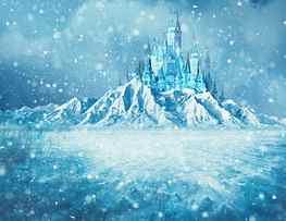 Frozen Castle Backgrounds Scene HD wallpaper