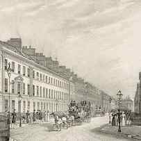 Great Pultney Street, Bath, C.1883 by R. Woodroffe