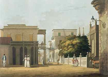 Wall Art - Drawing - A View Of Part Of St. Thome Street by Colonel Francis Swain Ward
