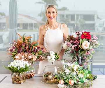 Owner of HM Grande Flora Luxury Artificial Flower Arrangements