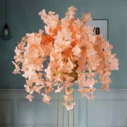 60cm Peach Wisteria/Blossom Branch