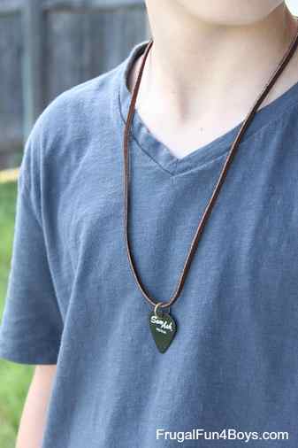 Guitar Pick Necklace