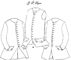 18th Century Waistcoat Pattern
