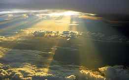 Sun Rays Through The Clouds, sun rays through clouds HD wallpaper