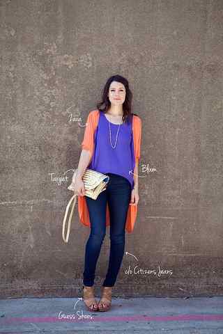 colors that go with violet top