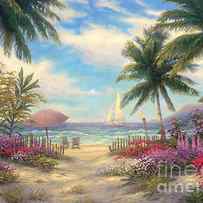 Sea Breeze Path by Chuck Pinson