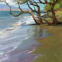 Wailuku Shoreline by Anna Rose Bain