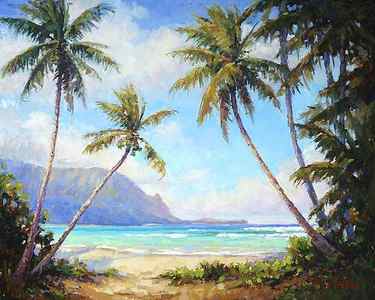 Wall Art - Painting - Hanalei Bay by Jenifer Prince