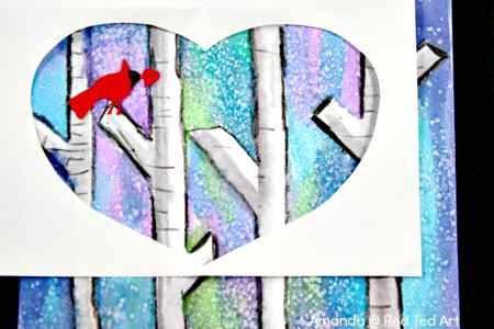Winter Art Projects for Kids - fun Winter Art Projects for KS1 KS2. Great Process Art for Kids this Winter. Art techniques include collages, watercolors, and more #kids #art #processart #winter #redtedart