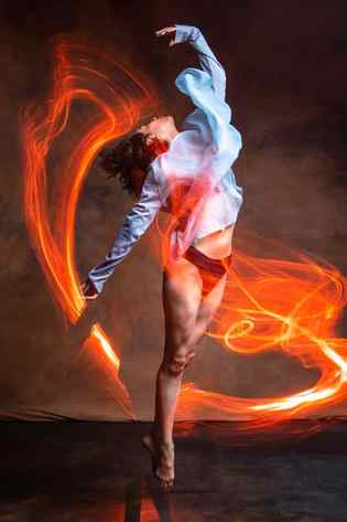 Light painting Daniel Gonzalez Garcia