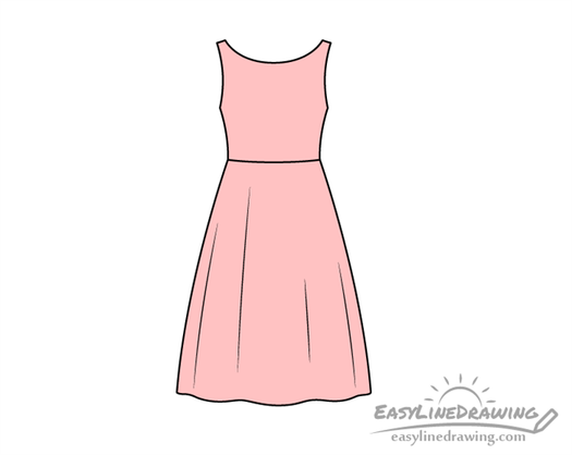 Dress drawing