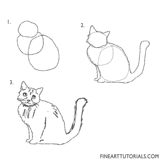 easy things to draw-cat