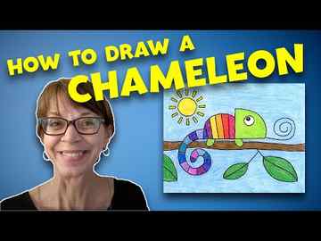 How to Draw Chameleon