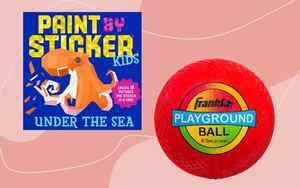 Best toys for 9-year-olds collaged against colorful pink background