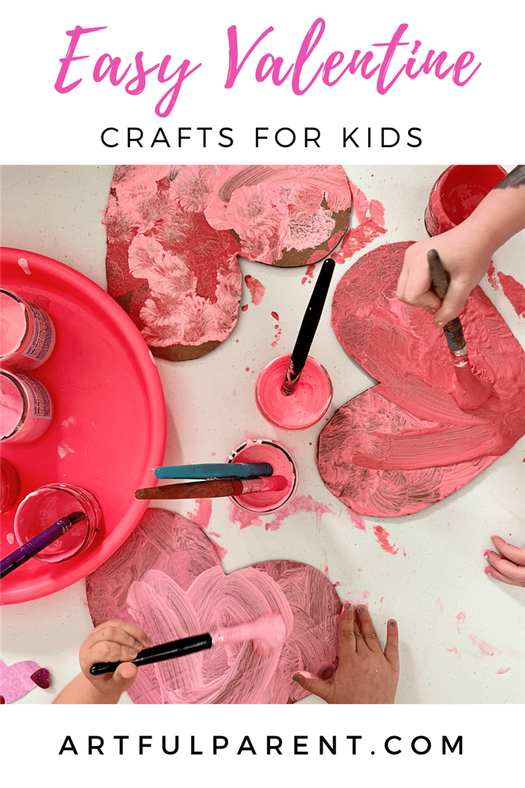 easy valentine crafts pinterest