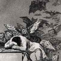 The Sleep of Reason Produces Monsters by Goya