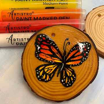 butterfly painting ideas-butterfly painting easy-butterfly wood painting-painted wood butterfly