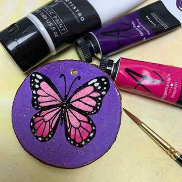 butterfly painting ideas-butterfly painting easy-butterfly wood painting-painted wood butterfly