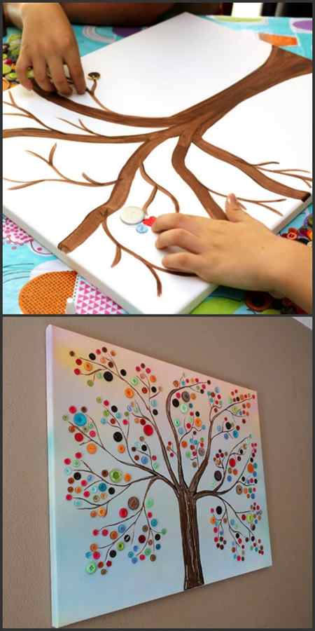 Simple And Easy Canvas Painting Ideas For Kids