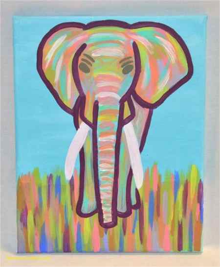 Simple And Easy Canvas Painting Ideas For Kids