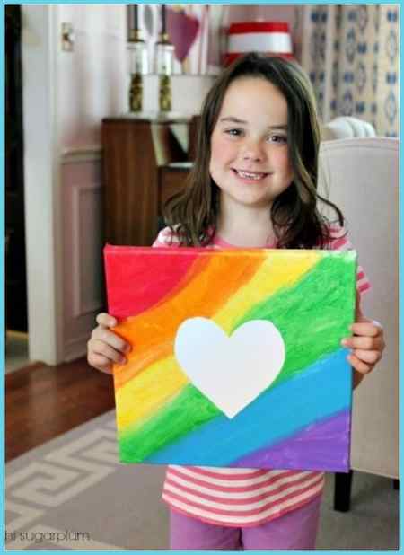 Simple And Easy Canvas Painting Ideas For Kids