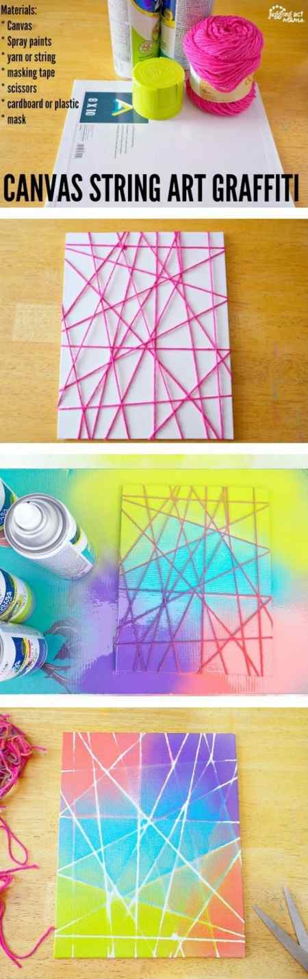 Simple And Easy Canvas Painting Ideas For Kids