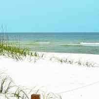 White Sandy Beach Ii by Gail Peck