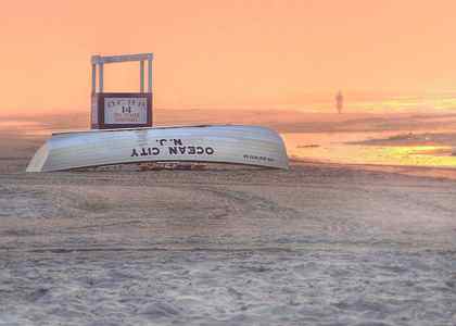 Wall Art - Photograph - Ocean City Beach Patrol by Lori Deiter