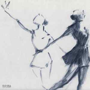 Wall Art - Drawing - Ballet Sketch Two Dancers Mirror Image by Beverly Brown