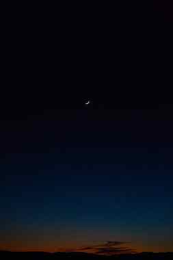 night, moon, sky, night sky, HD phone wallpaper