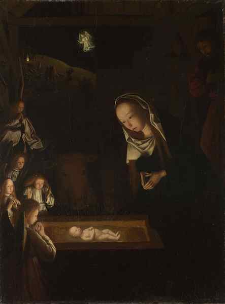 3. Nativity at Night, Geertgen tot Sint Jans, 1490