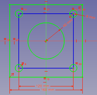 Sketcher reference (v0.18) This is a 70-page long PDF document that serves as a detailed manual for the Sketcher Workbench. It explains the basics of Sketcher usage, and goes into a lot of detail about the creation of geometrical shapes, and each of the constraints.