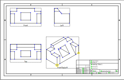 Basic TechDraw Tutorial (v0.17) This is the essential introduction to the tools of the TechDraw Workbench: page, view, scale, vertical and horizontal dimensions, annotations, projection groups, linking dimensions to the 3D view.