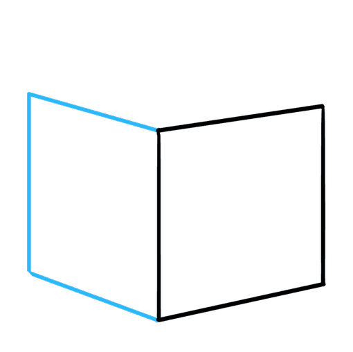 How to Draw a Christmas Present Step 02