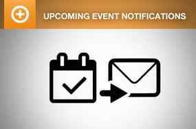 Automated Upcoming Event Notifications add-on for Event Espresso 4