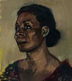 Lynette Yiadom-Boakye The Cream And The Taste 2013 Courtesy of Duro Olowu © Lynette Yiadom-Boakye