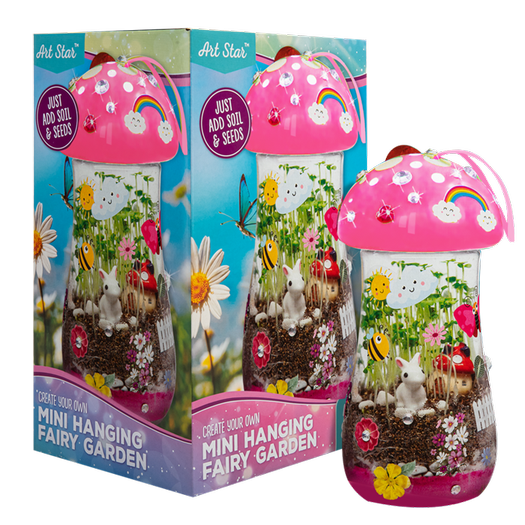 Art Star Create Your Own Mini Hanging Fairy Garden Kit