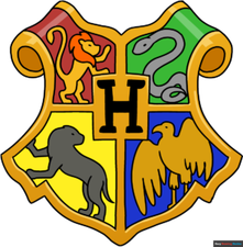 how to Draw the Hogwarts Crest Featured Image