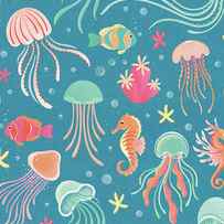 Under The Sea Pattern Iib by Gia Graham
