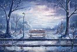 Anime scenery, Winter art, Anime pinterest, winter landscape drawing HD wallpaper