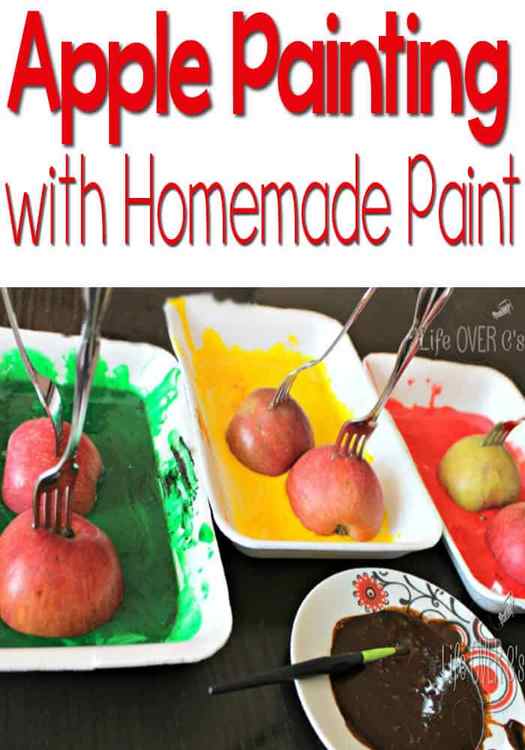 Apple Painting Tips & Tricks for less mess and more fun!