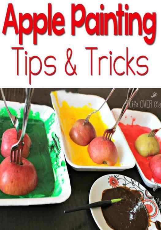 Apple Painting Tips & Tricks for less mess and more fun!