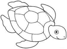 Turtle coloring pages to print