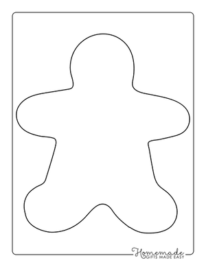 Simple Gingerbread Man from Christmas Gingerbread