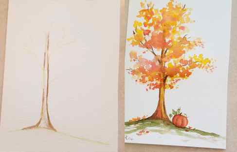 fall-watercolor-painting-diy-drawing-kimenink