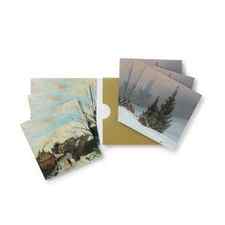 Winter Landscapes Christmas Cards Duo Pack of 6