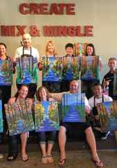 Sip and Paint for Team Building