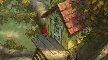 Winnie the Pooh Tree House Balloon Drawing HD, cartoon/comic HD wallpaper