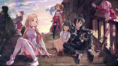 Anime Sword Art Online SAO HD, cartoon/comic HD wallpaper